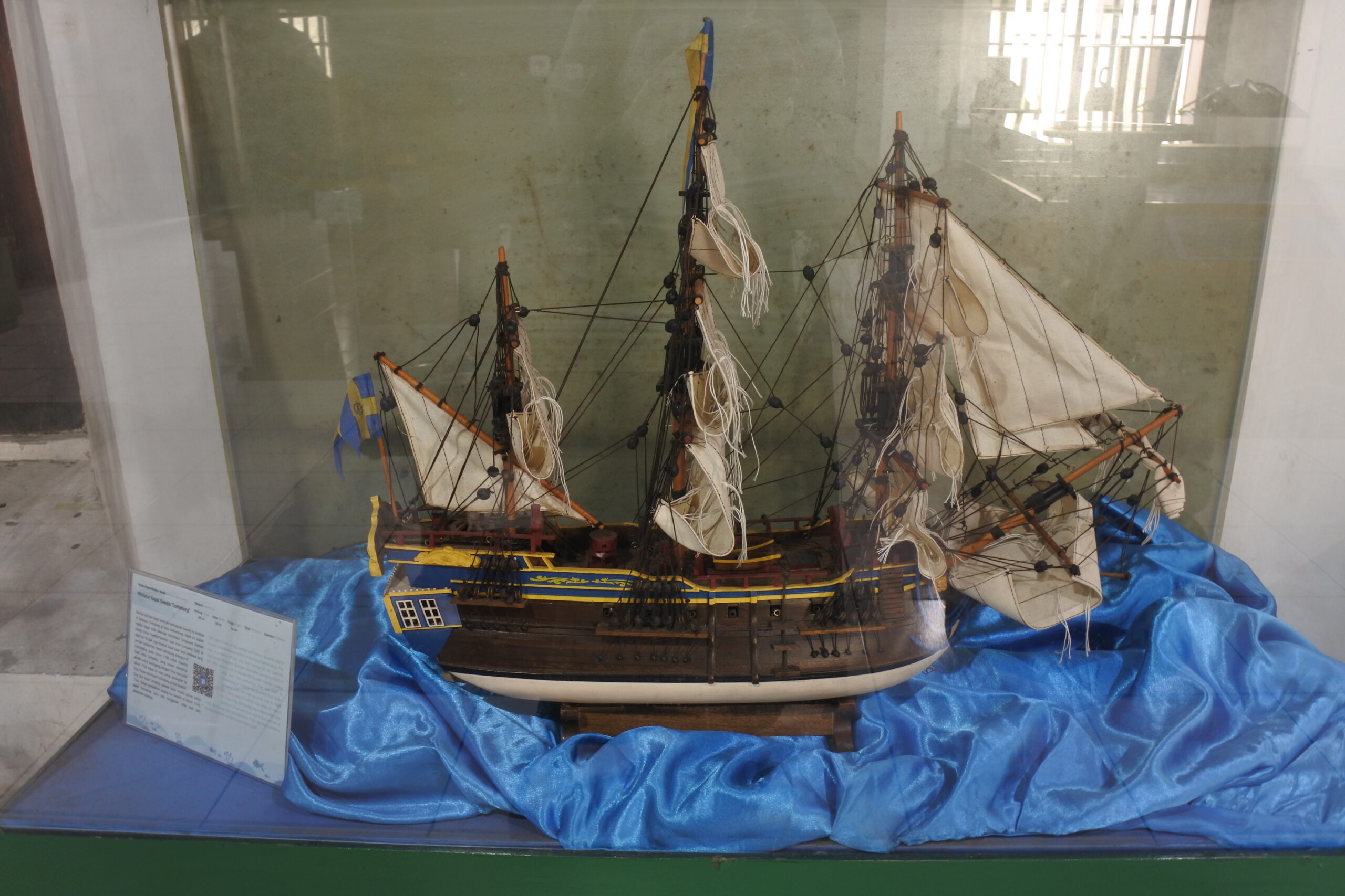 Miniatur Kapal Swedia "Gotheborg"