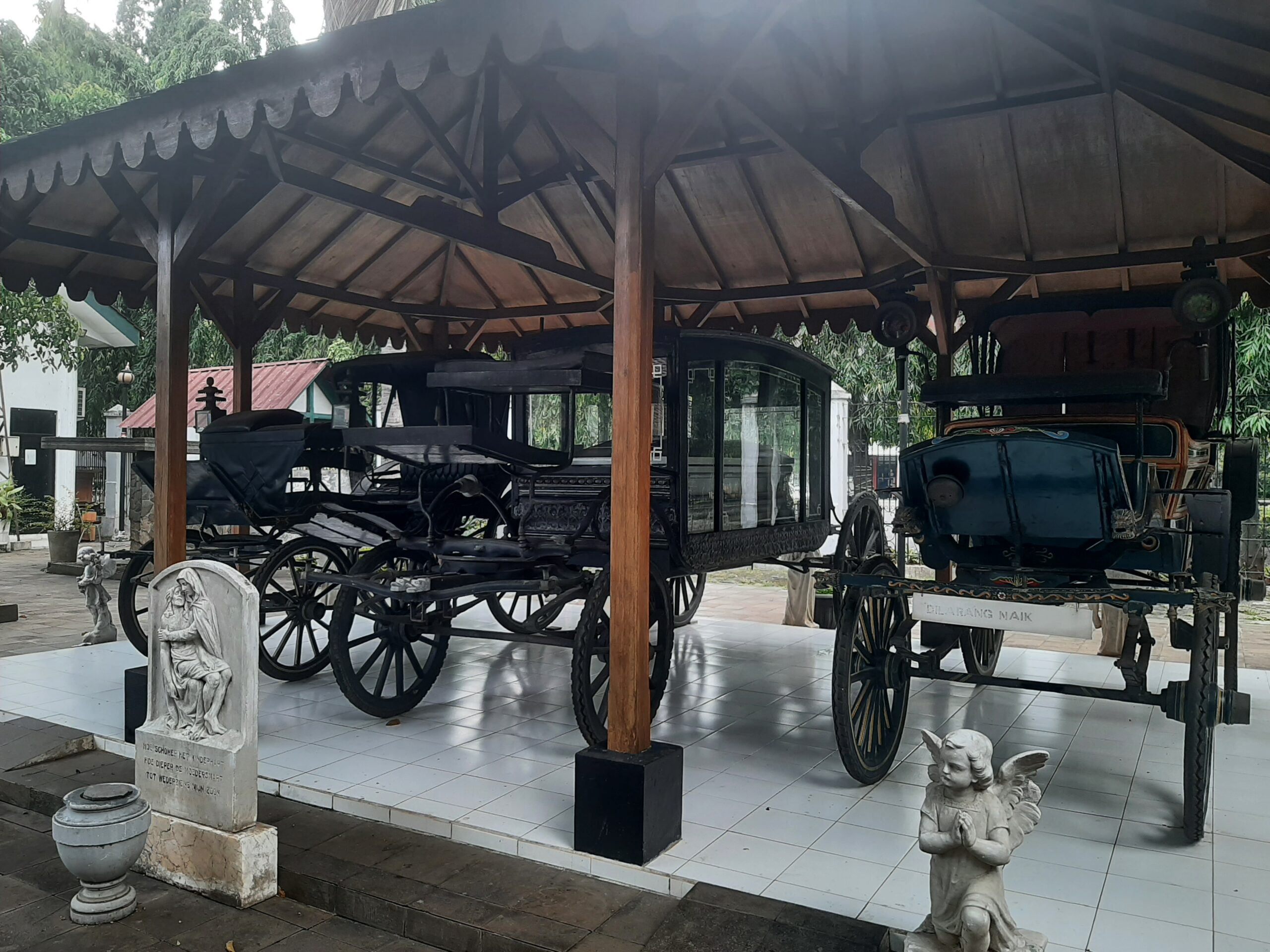 Kereta Jenazah di Museum Taman Prasasti